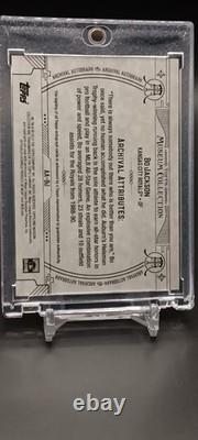 2015 Topps Museum Sepia Bo Jackson On Card Auto Ssp #/5 Very Rare