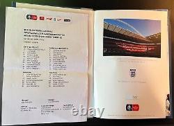 2016 FA Cup Final Hardcover Programme Royal Box Limited Edition VERY RARE