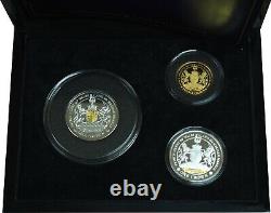 2018 Royal Wedding 3 Coin Set Gold, Silver & Clad VERY Rare Low Mintage