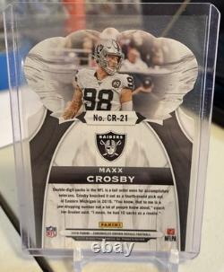 2019 Panini Chronicles Crown Royale Maxx Crosby #CR-21 RC Very Rare