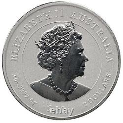 2021 Australia Great Barrier Reef Turtle 2 oz. 9999 Silver Coin Very Rare BU