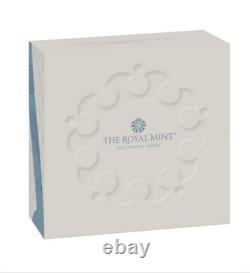 2021 WORLD'S FIRST 2oz Britannia Silver 5£ Proof Coin Very Rare Royal Mint. 999