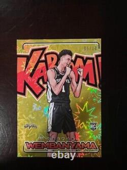 2023-24 Panini Crown Royale Victor Wembanyama Gold Kaboom /10 RC! Ultra Rare