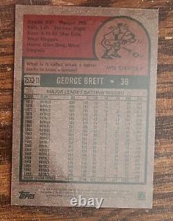 2024 Topps Heritage George Brett 3-D SP Royals #75D-11 HOF Royals Very Rare 3D