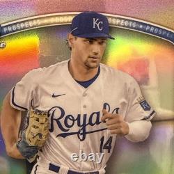 2025 Bowman Chrome Jac Caglianone Pink Refractor /15 Royals BCP-103 VERY RARE