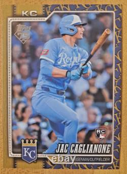 2026 Topps Team Border Jac Caglianone RC #138 SP SSP VERY RARE KC Rookie Card