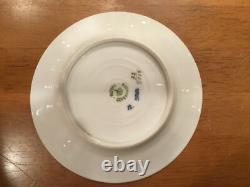 3 VERY RARE 19th C. Royal Copenhagen 32/7019 Blue /White 6-1/4 Baltic Pattern