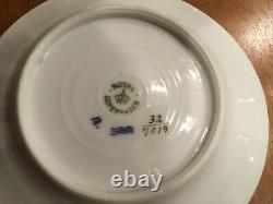 3 VERY RARE 19th C. Royal Copenhagen 32/7019 Blue /White 6-1/4 Plates unknown