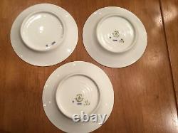 3 VERY RARE 19th C. Royal Copenhagen 32/7019 Blue /White 6-1/4 Plates unknown