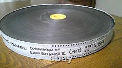35mm Film 1953 Coronation of Elizabeth II, VERY RARE! Royal Coronation 35 mm