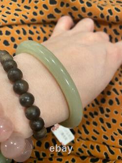 37gCERTIFIED NEW61mmVERY RAREROYAL YELLOW HETIAN JADE BANGLE