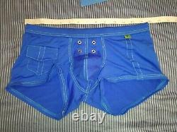 3g Actualwear (gregg Homme) Rookie Pouch Swim Trunk. Royal. Nwt. Very Rare? Gay