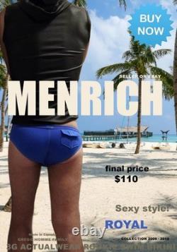 3g Actualwear (gregg Homme) Rookie Swim Bikini. Royal. Nwt. Very Rare? Gay N2n