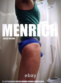 3g Actualwear (gregg Homme) Rookie Swim Bikini. Royal. Nwt. Very Rare? Gay N2n