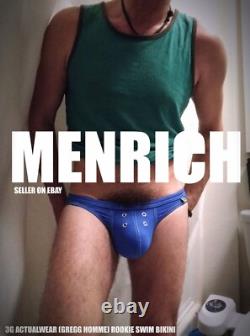 3g Actualwear (gregg Homme) Rookie Swim Bikini. Royal. Nwt. Very Rare? Gay N2n