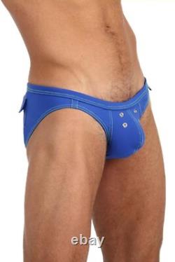 3g Actualwear (gregg Homme) Rookie Swim Bikini. Royal. Nwt. Very Rare? Gay N2n