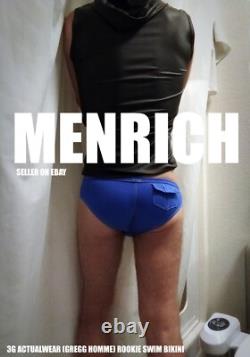 3g Actualwear (gregg Homme) Rookie Swim Bikini. Royal. Nwt. Very Rare? Gay N2n