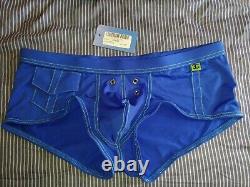 3g Actualwear (gregg Homme) Rookie Swim Short Trunk. Royal. Very Rare? Gay Int