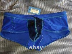 3g Actualwear (gregg Homme) Rookie Swim Short Trunk. Royal. Very Rare? Gay Int