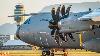 4k Ultra Rare Royal Air Force Military Airbus A400m Preparation U0026 Departure At Vancouver Yvr