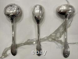 99pc Royal Cisele Christofle Sterling Silver Flatware Set. 950 French. Very Rare