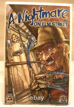 A Nightmare On Elm Street Special #1 RARE Royal Blue Foil COA Limited 100 VF+/NM