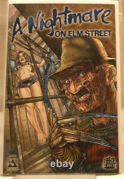 A Nightmare On Elm Street Special #1 RARE Royal Blue Foil COA Limited 100 VF+/NM