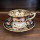 ANTIQUE RARE ROYAL CROWN DERBY CUP & SAUCER #9022 c. 1913. MATCHING SET RARE