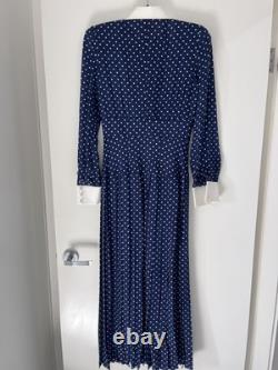 ASO Royal Kate Middleton Alessandra Rich Polka Dot Dress UK 6/8 Very Rare