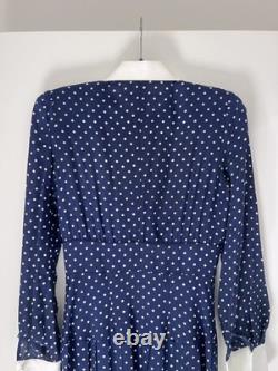 ASO Royal Kate Middleton Alessandra Rich Polka Dot Dress UK 6/8 Very Rare