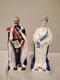 ATG Very Rare Pair Royal Worcester Figurine Queen Mary King George Limit Edition