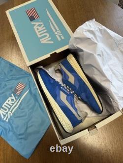 AUTRY Reelwind Low MENS SIZE 44 royal blue Sneakers VERY RARE sold out