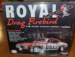 Acme 1/18 Royal Drag Firebird Part # A1805202r / Car 13 Of 68 Very Rare