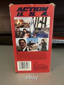 Action USA U. S. A. VHS VERY HTF RARE OOP Imperial ent John Stewart USA TEXAS