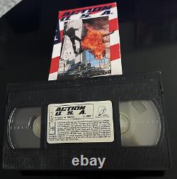 Action USA. VHS. The 80's Action Grail Tape. Very Rare. HTF. Nice Shape