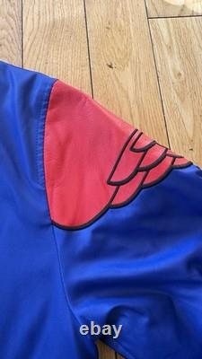 Air Jordan x Just Don Wings Bomber Basketball Jacket Royal Blue Very Rare Size M