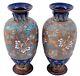 Antique 1900 Vtg 12 Royal Doulton Lambeth Stoneware Vases Ovoid Form Very Rare