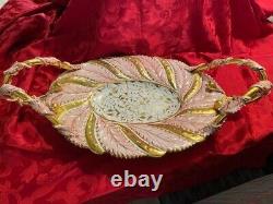 Antique Imperial Palace Tray Signed One of a kind Very Rare