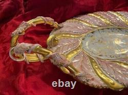 Antique Imperial Palace Tray Signed One of a kind Very Rare