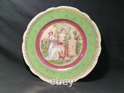 Antique Imperial Russian Kuznetsov porcelain plate 1920s very rare