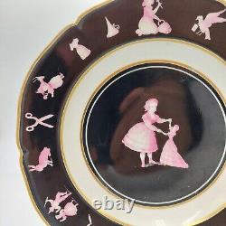 Antique KPM Royal Berlin Hand Painted Porcelain Children Germany VERY RARE