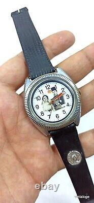 Antique King Farouk & queen Nariman watch royal very special rare Egypt 1950's