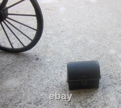 Antique Model ROYAL Horse Carriage 1900's Wooden Metal Coach & Horse. Very RARE