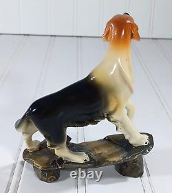 Antique Royal Doulton Hunting Pointer Dog Fine Porcelain Figurine Very Rare