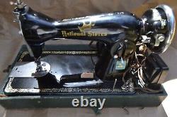 Antique Sewing Machine, Imperial National Stores edition Very rare with case