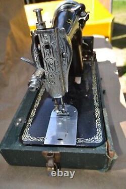 Antique Sewing Machine, Imperial National Stores edition Very rare with case