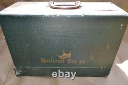 Antique Sewing Machine, Imperial National Stores edition Very rare with case