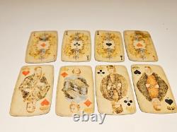 Antique Very Rare Collectible Pre Ww2 Era Set Of 52 Royal Playing Cards