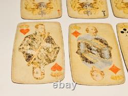 Antique Very Rare Collectible Pre Ww2 Era Set Of 52 Royal Playing Cards