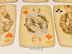 Antique Very Rare Collectible Pre Ww2 Era Set Of 52 Royal Playing Cards